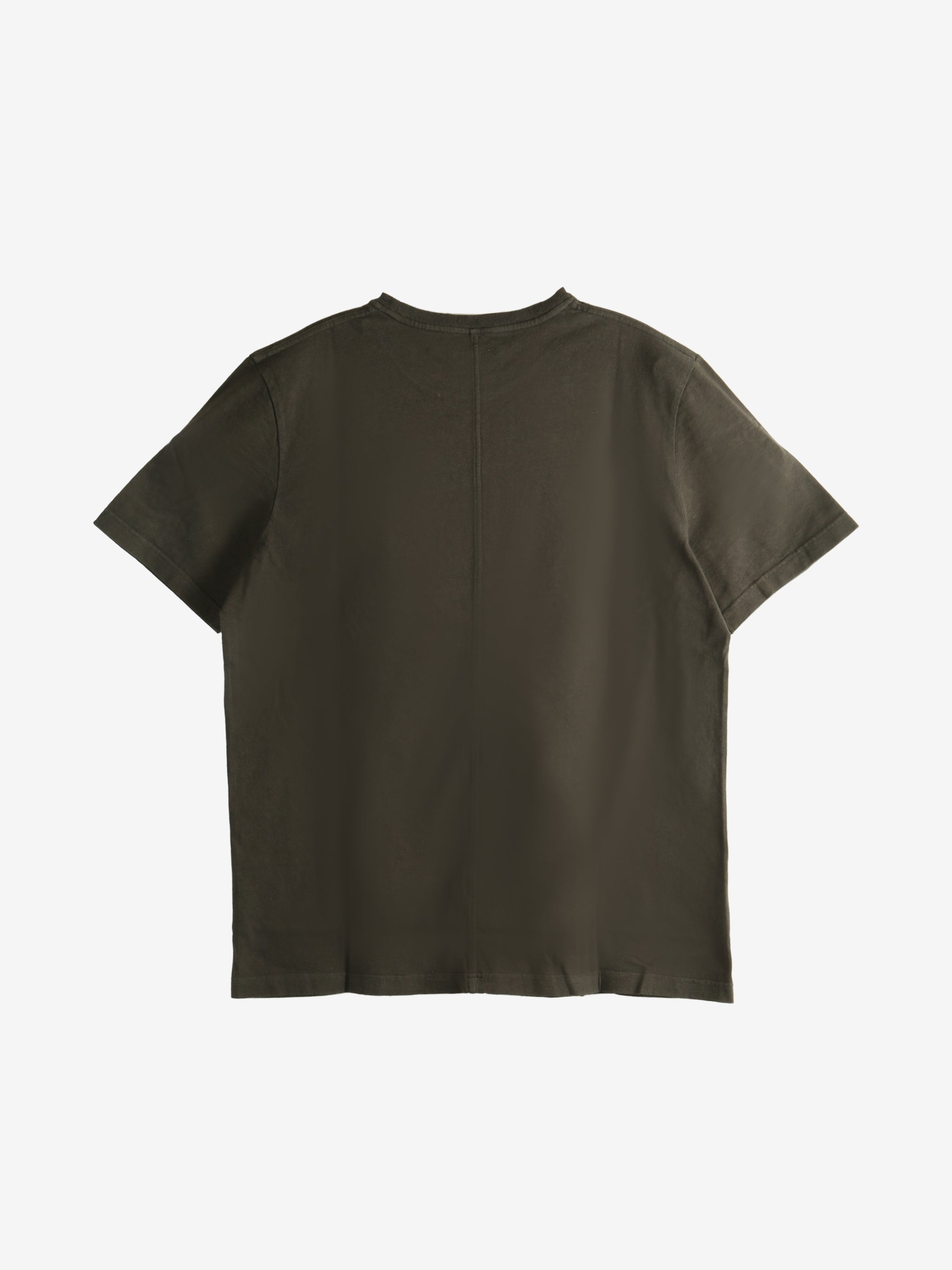 Brown t-shirts,back view