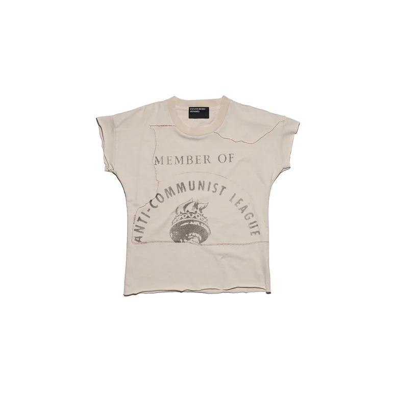 Tan t-shirt, front view