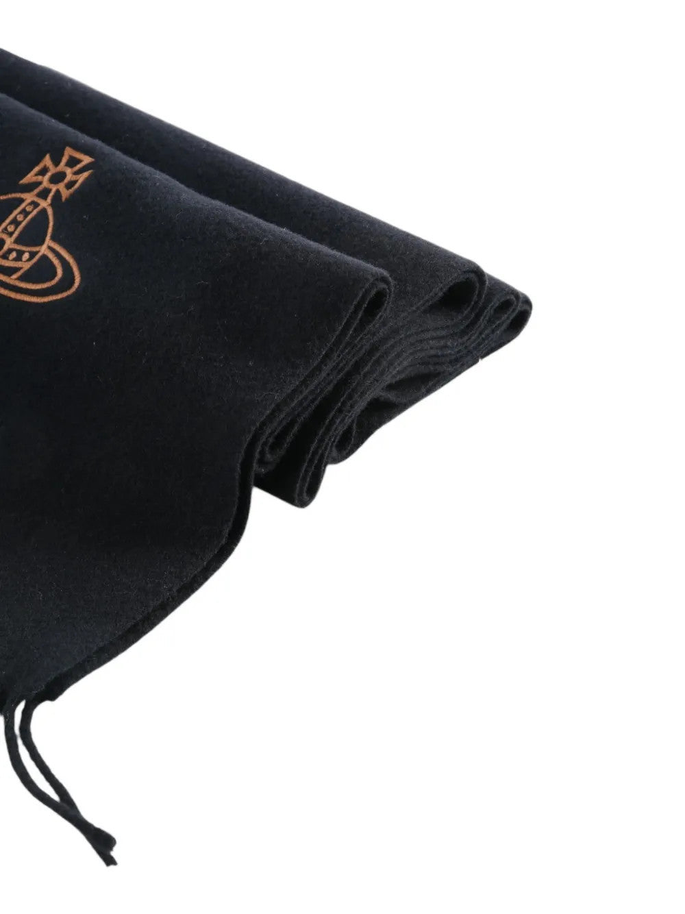 Black scarf, front view