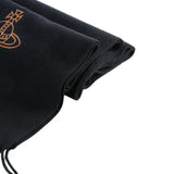 Black scarf, front view