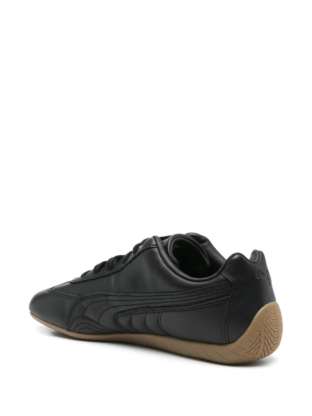 Black shoes, side view