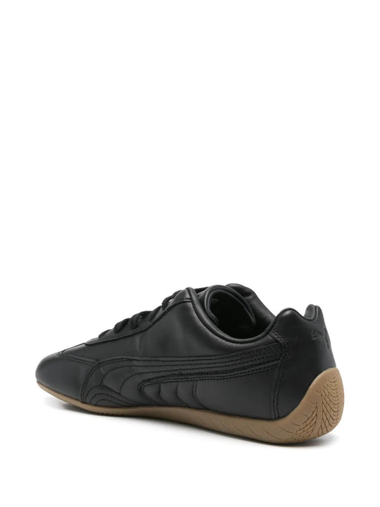 Black shoes, side view
