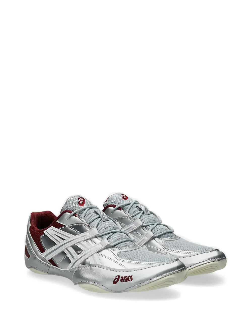 Grey shoes, front view