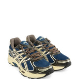 Navy shoes, front view