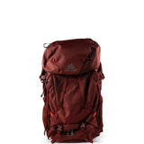 Burgundy bag, front view