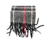 Grey scarf, front view