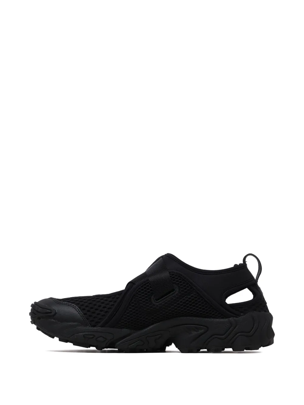 Black shoes, side view