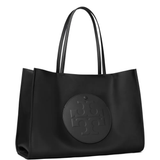 Black tote bag,side view