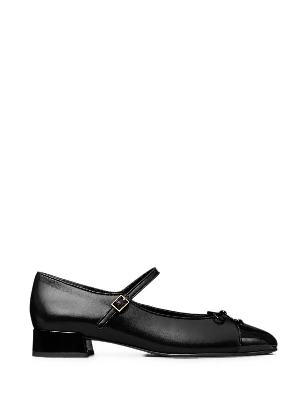 Black shoes, side view
