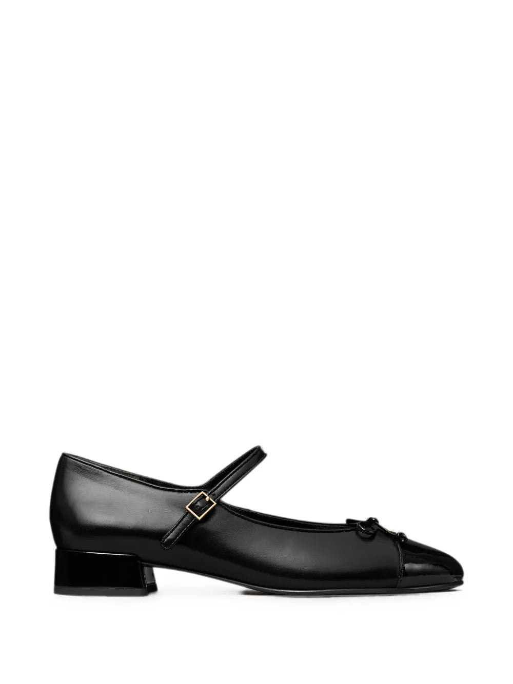 Black shoes, side view