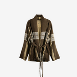 Brown jacket, front view