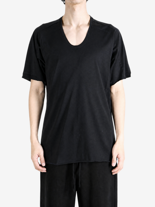 Black top, full body view