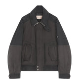 Black jacket, front view