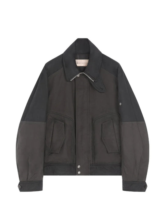 Black jacket, front view