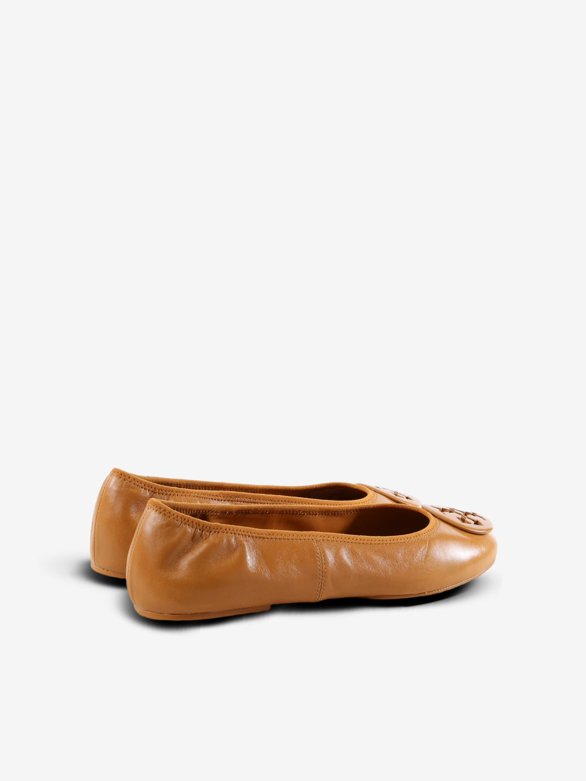 Brown flats, front view