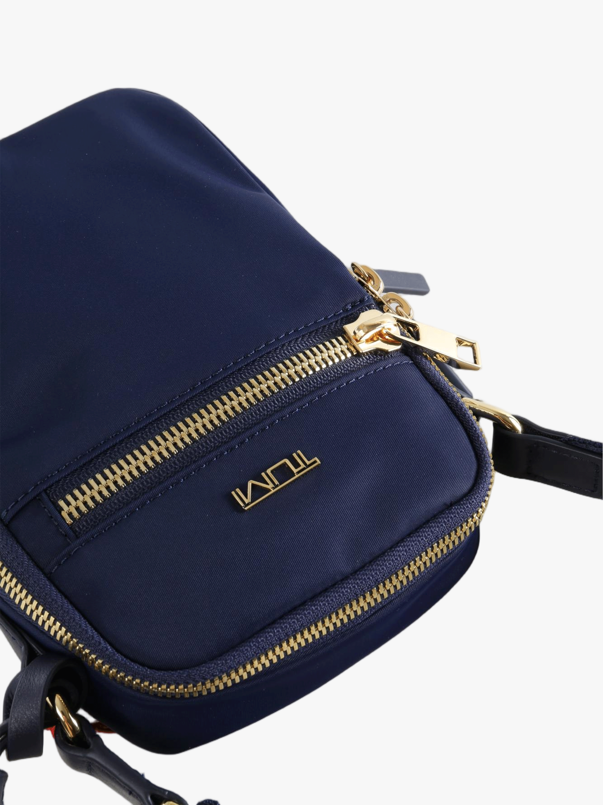 Navy bag, front view