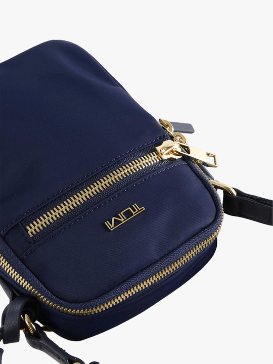 Navy bag, front view