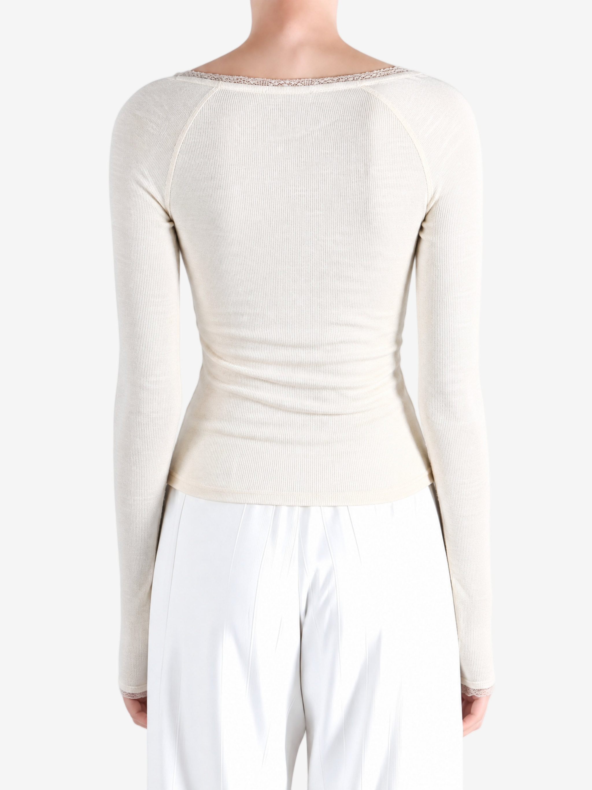 Tan top, front view