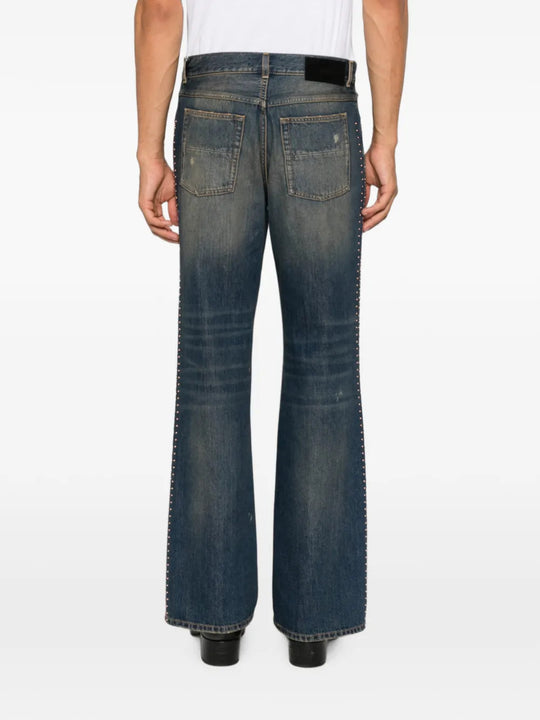 Blue jeans, full body view