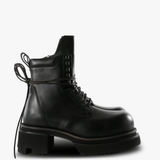 Black boots, side view