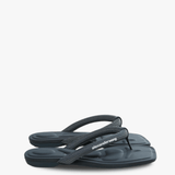 Grey sandals, front view