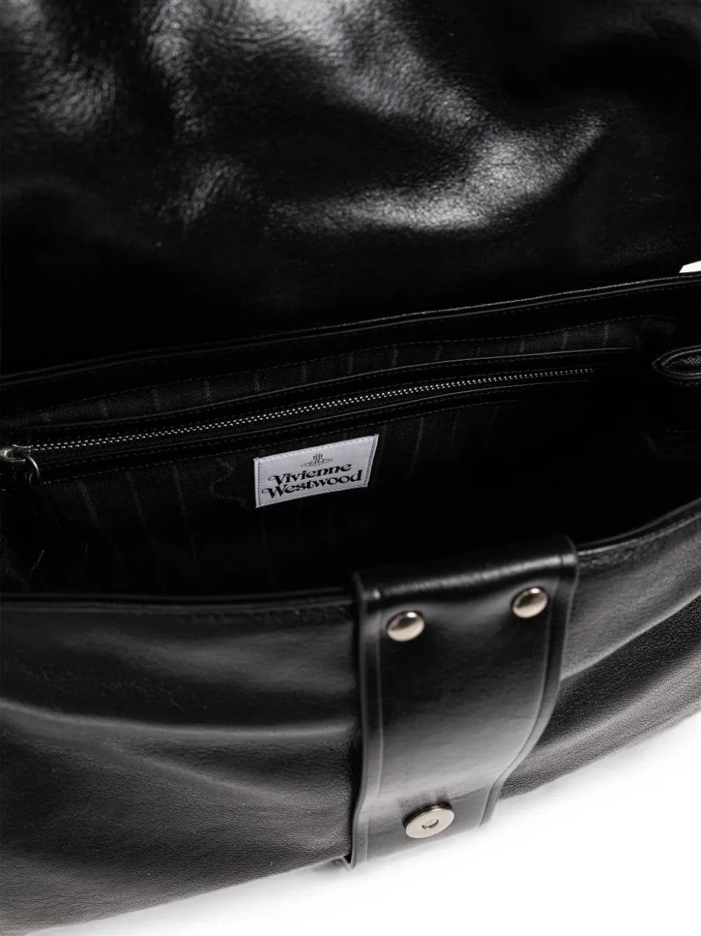 Close up of Black bag, showing detail