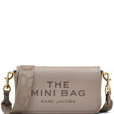 Tan bags, front view