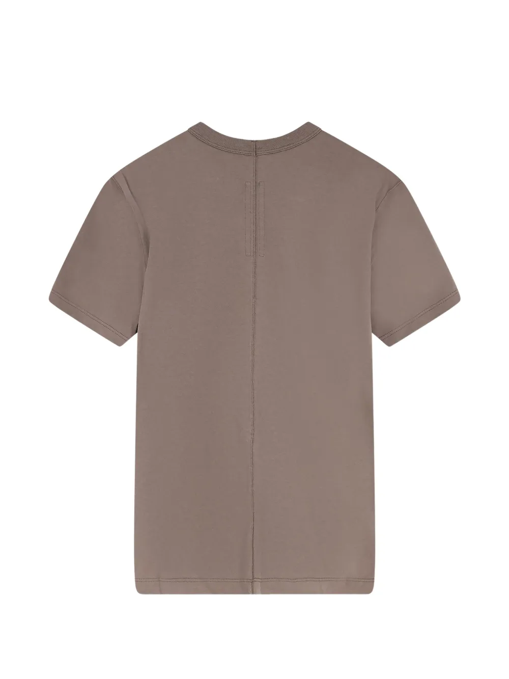 Brown t-shirt, back view