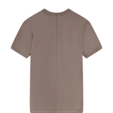 Brown t-shirt, back view