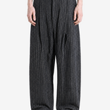 Grey pants, full body view
