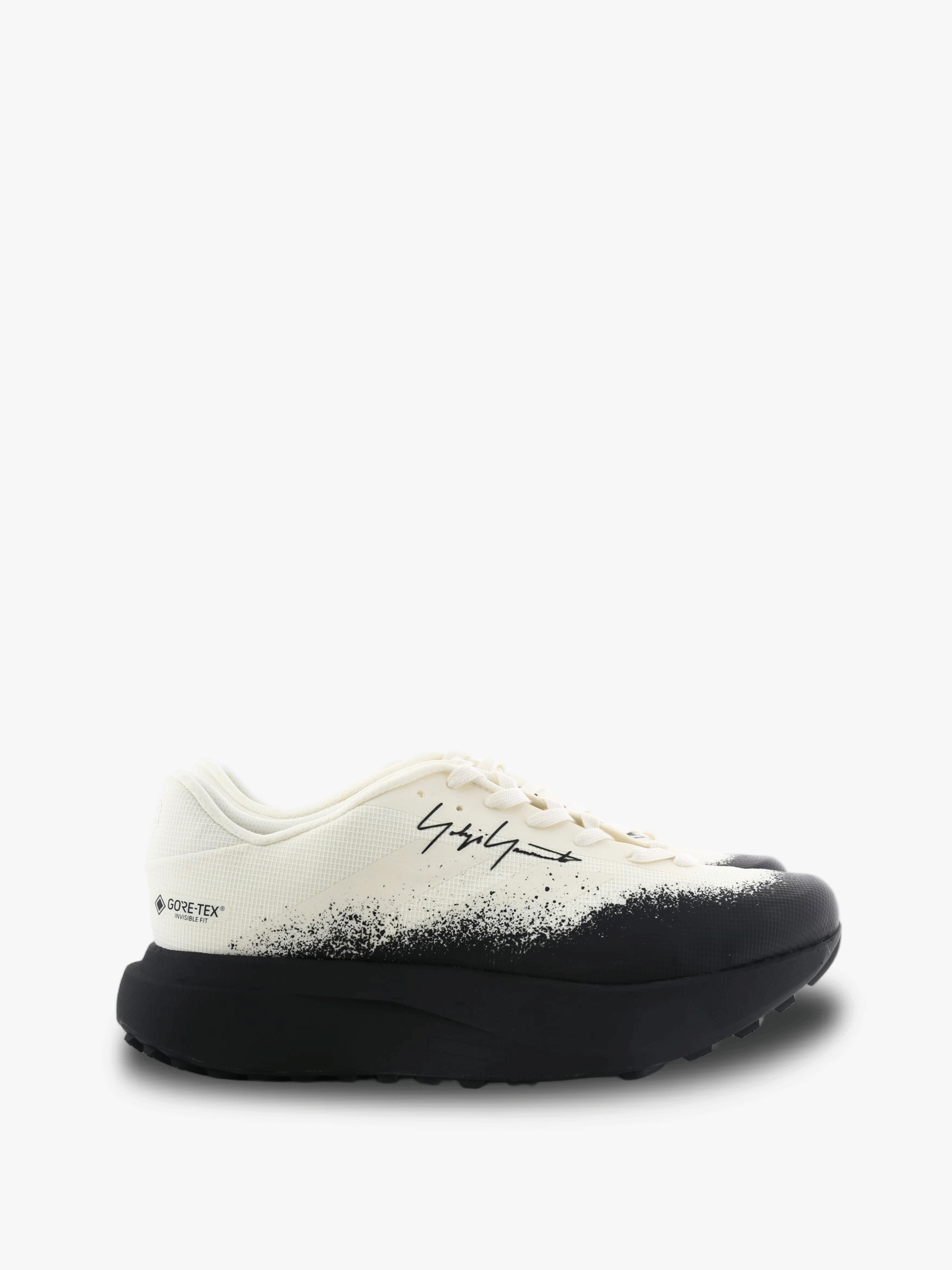 White shoes, side view
