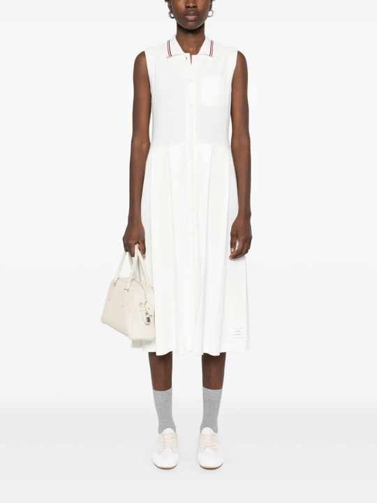 White dress, full body view