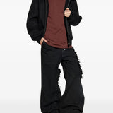 Black jacket, full body view