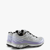 Purple shoes, back view