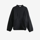 Black jacket, front view