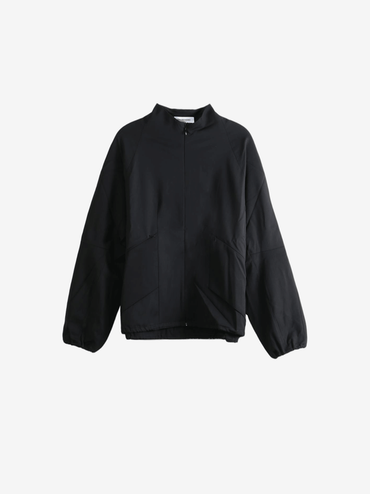 Black jacket, front view