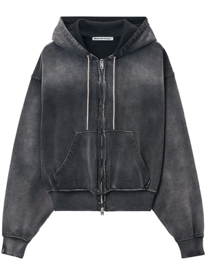 T BY ALEXANDER WANG - Women Zip Up W/ Rhinestone Drawcord