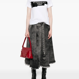 White t-shirt,full body view