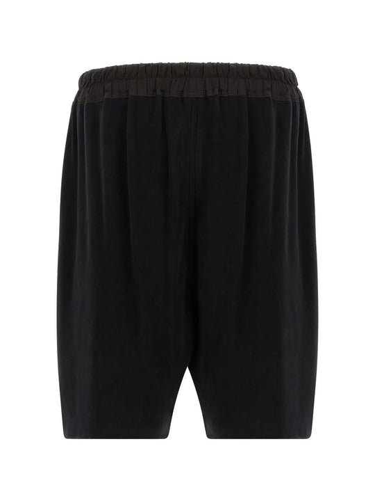 Black shorts, front view