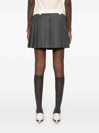 MIU MIU - Women Pleated Mini Skirt