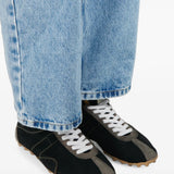Black shoes, front view