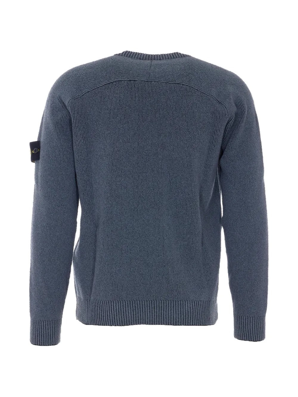 Grey sweashirt,  back view