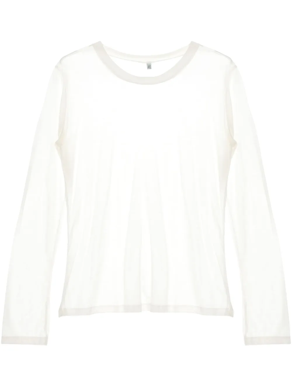 White T-shirt, front view