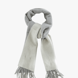 Grey scarf, front view
