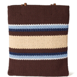 Brown bag, back view