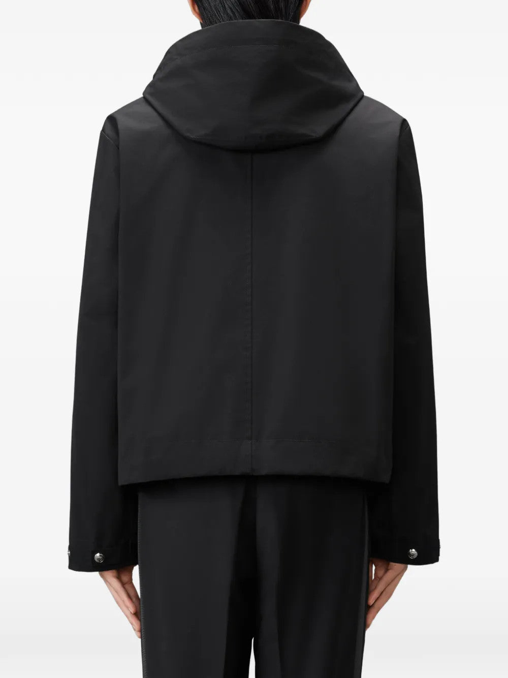 Black jacket, full body view
