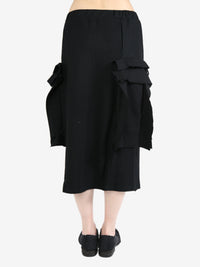 YOHJI YAMAMOTO - Women Box Detail Skirt