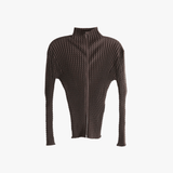 Brown jacket, front view