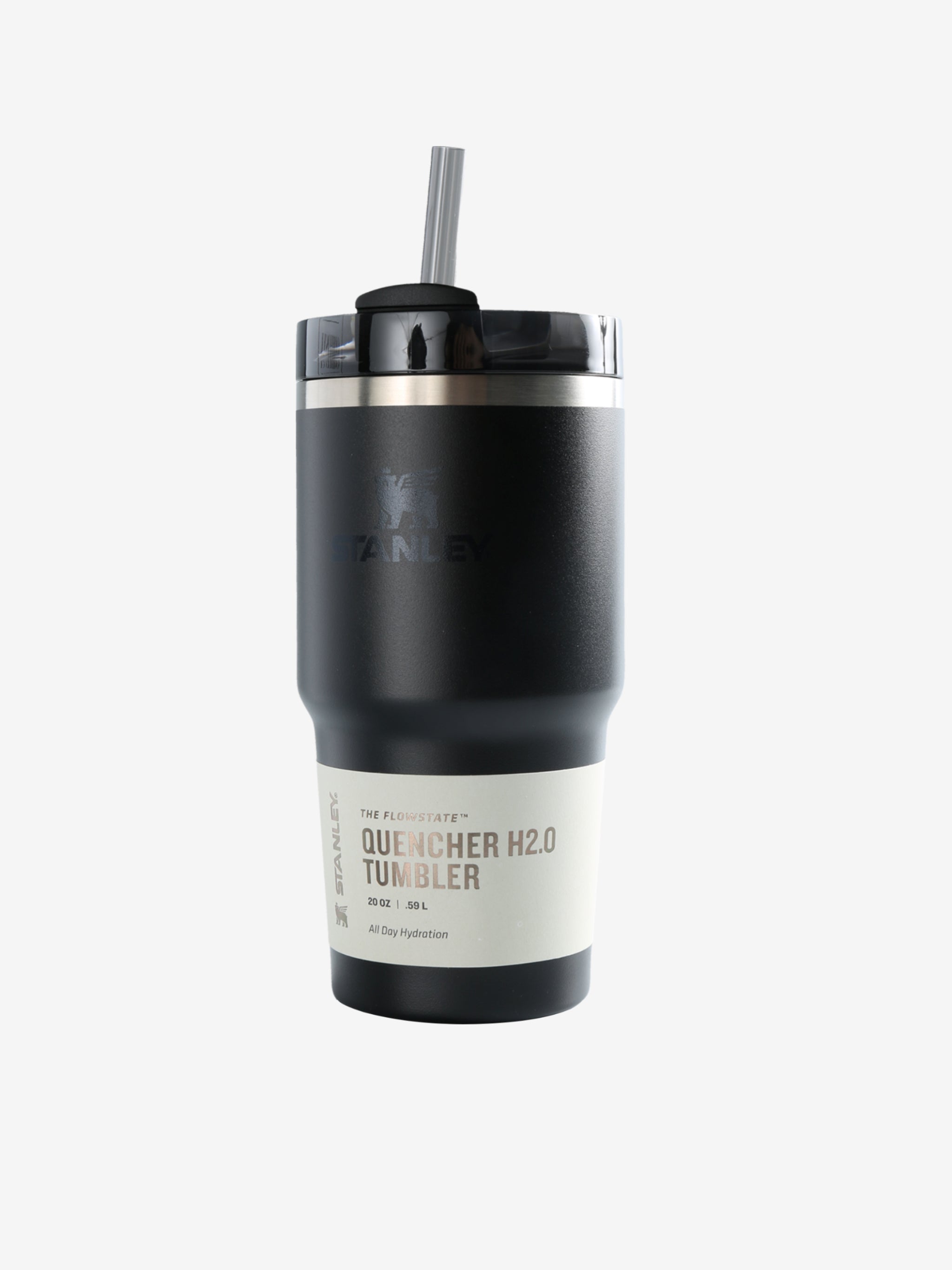 Black tumbler,front view