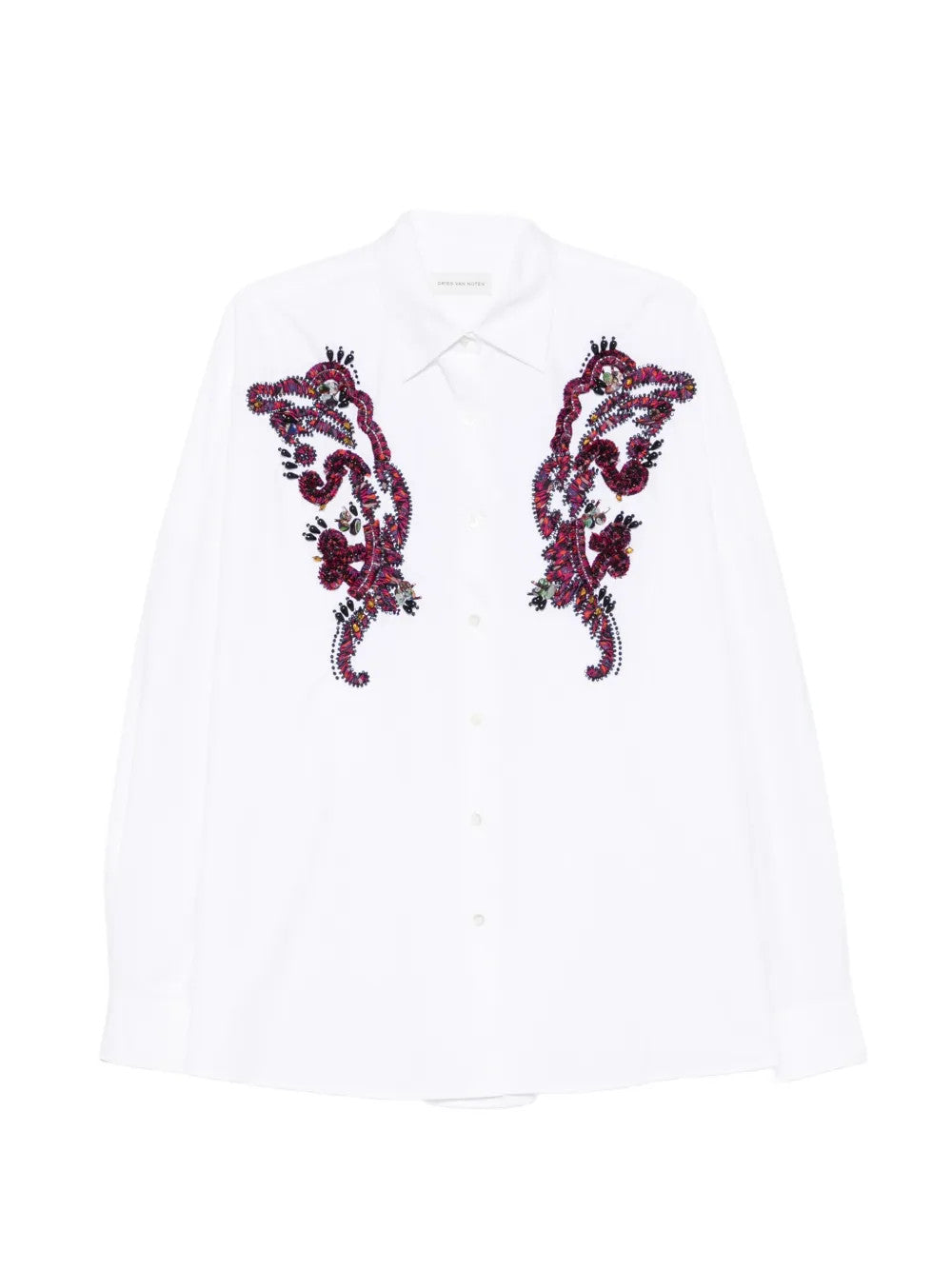 White shirt, front view